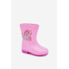 Vaikų lietaus batai rožiniai Esalina | Guminiai batai vaikams | jai24.lt