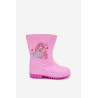 Vaikų lietaus batai rožiniai Esalina | Guminiai batai vaikams | jai24.lt