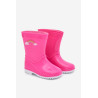 Vaikų lietaus batai rožiniai Esalina | Guminiai batai vaikams | jai24.lt