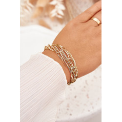 Stiprus apyrankė iš chirurginio plieno auksas 202105