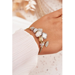 Moteriška apyrankė, rožinė sidabrinė pelė 202109