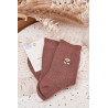 Šiltos moteriškos kojinės su vilna Meška Ruda | Kojinės moterims | jai24.lt