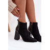 Moteriškos Kulniukais Bateliai Su Pamušalu Juodi Maloria | Auliniai batai moterims | jai24.lt