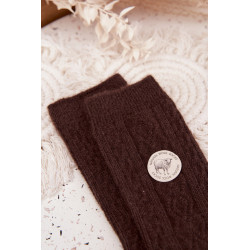 Moteriškos vilnonės pilkos kojinės 202137