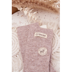 Šiltos Vilnonės Moteriškos Kojinės Su Siūle Tamsiai pilkos 202140