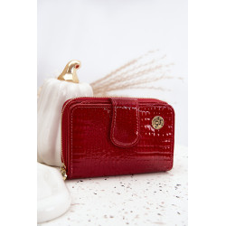 Lakuota Moterų Piniginė Su Tvirtinimu Raudona Rivonna 202141