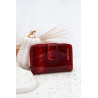 Lakuotas moteriškos piniginės su mažais raudonais akcentais Luretta | Piniginės | jai24.lt