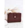 Moterų piniginė iš ekologiškos odos Šokoladas Ilissea | Piniginės | jai24.lt