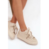 Puošti moteriški sportbačiai smėlio spalvos Calissea | Kedai | jai24.lt