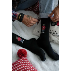 Vyrų Kojinės Lokys Su Megztuku Juodos 202198