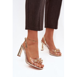 Permatomos kulniukai su dekoracijomis D&A MR52-232 auksinės 202210