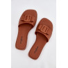 Moteriški plokšti sandalai su sagtimi Camel Melivra | Šlepetės | jai24.lt