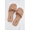 Moteriški plokšti sandalai su sagtimi Camel Melivra | Šlepetės | jai24.lt
