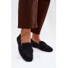 Moteriški mokasinai su kutais juodi Janelisse | Mokasinai moterims | jai24.lt