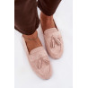 Moteriški plokšti mokasinai su kutais Šviesiai rožiniai Marilisse | Mokasinai moterims | jai24.lt