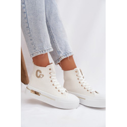 Moteriški Platforminiai Bateliai Balti Meloria 202246