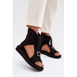 Moteriški Basutės Su Viršutine Dalimi Juodos Coralya 202263