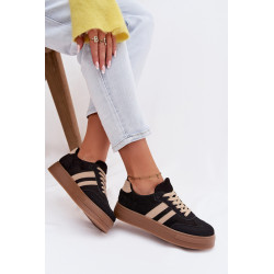 Moteriški Platformos Batai Juodi Giselia 202274