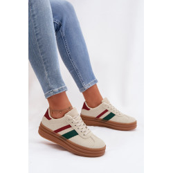 Moterų Platformos Bėgimo Bateliai Smėlio Janivelle 202324