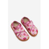Mergaitės Vaikų Barefoot Šlepetės Kwiatki Froddo G1700438-8 -11 Rožinė | Šlepetės vaikams | jai24.lt