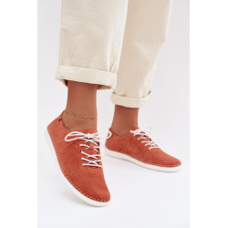 Moteriški odiniai mokasinai S.Barski LR61-7080 Oranžiniai 202350