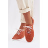 Moteriški odiniai mokasinai S.Barski LR61-7080 Oranžiniai | Pavasariniai batai | jai24.lt