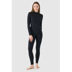 Termo Apatiniai Drapana (apatinė dalis) Moterų Leggings 4F Juodi 202358