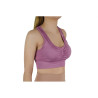 GymHero Miami Cute Bra W BASIC-MAUVE sportinė liemenėlė (202606)
