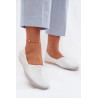 Moteriškos Odinės Balerinos Maciejka 01930-11 Balta | Atviri pusbačiai | jai24.lt