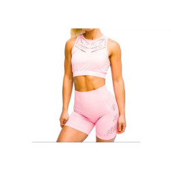 GymHero Venice Beach Top Short Bra W BRA-SHORTMILKSHAKE sportinė liemenėlė (202627)