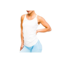 GymHero LA Classic Basic Tee in White-Tee sportiniai marškinėliai (202636)