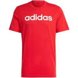 adidas Essentials Single Linear Embroidered Logo M IC9278 sportiniai marškinėliai (202925)