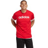 adidas Essentials Single Linear Embroidered Logo M IC9278 sportiniai marškinėliai (202925)