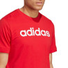 adidas Essentials Single Linear Embroidered Logo M IC9278 sportiniai marškinėliai (202925)