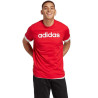 adidas Essentials Single Linear Embroidered Logo M IC9278 sportiniai marškinėliai (202925)