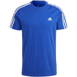 adidas Essentials Single 3-Stripes M IC9338 sportiniai marškinėliai (202929)