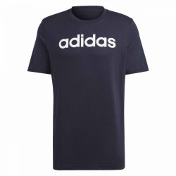 adidas Essentials Single Linear Embroidered Logo Tee M IC9275 sportiniai marškinėliai (202940)