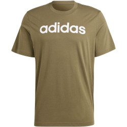 adidas Essentials Single Linear Embroidered Logo Tee M IC9280 sportiniai marškinėliai (202941)