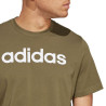 adidas Essentials Single Linear Embroidered Logo Tee M IC9280 sportiniai marškinėliai (202941)