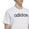 adidas Essentials Single Linear Embroidered Logo Tee M IC9276 sportiniai marškinėliai (202943)