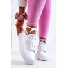 Sportbačiai ant platformos Lee Cooper LCW-22-31-0884L balti | Žemi kedai moterims | jai24.lt