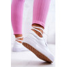 Sportbačiai ant platformos Lee Cooper LCW-22-31-0884L balti | Žemi kedai moterims | jai24.lt