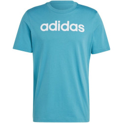 adidas Essentials Single Linear Embroidered Logo Tee M IJ8655 sportiniai marškinėliai (202960)