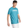 adidas Essentials Single Linear Embroidered Logo Tee M IJ8655 sportiniai marškinėliai (202960)