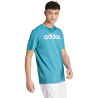 adidas Essentials Single Linear Embroidered Logo Tee M IJ8655 sportiniai marškinėliai (202960)