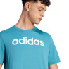 adidas Essentials Single Linear Embroidered Logo Tee M IJ8655 sportiniai marškinėliai (202960)