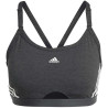 adidas Aeroreact Training Light-Support 3-Stripes Bra W HC7870 sportinė liemenėlė (202961)