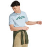 adidas Essentials Single Linear Embroidered Logo Tee M IJ8651 sportiniai marškinėliai (203002)