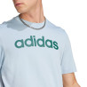 adidas Essentials Single Linear Embroidered Logo Tee M IJ8651 sportiniai marškinėliai (203002)
