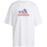 adidas Flower Pack Badge of Sport Women's White IT1421 sportiniai marškinėliai (203045)